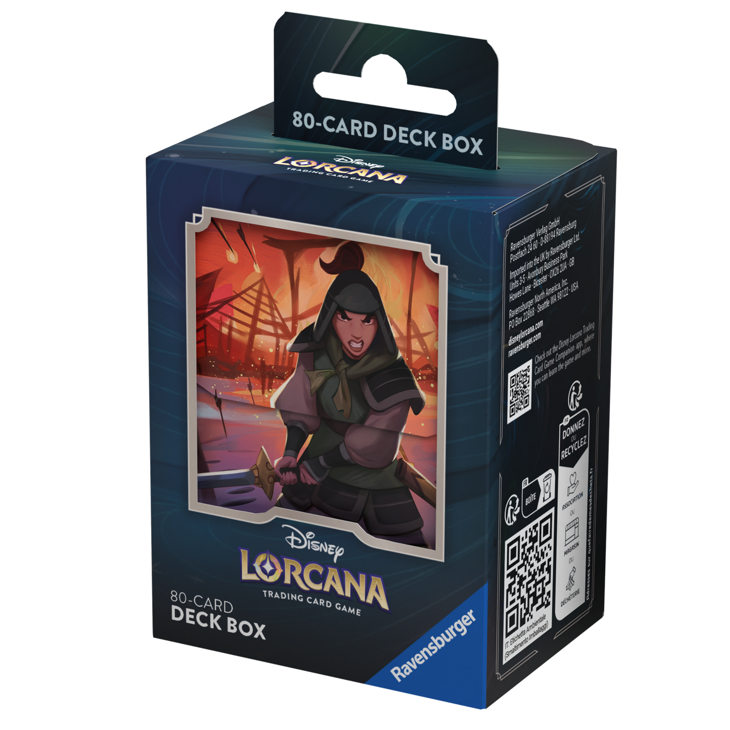 Caja de Baraja Disney Lorcana Mulan