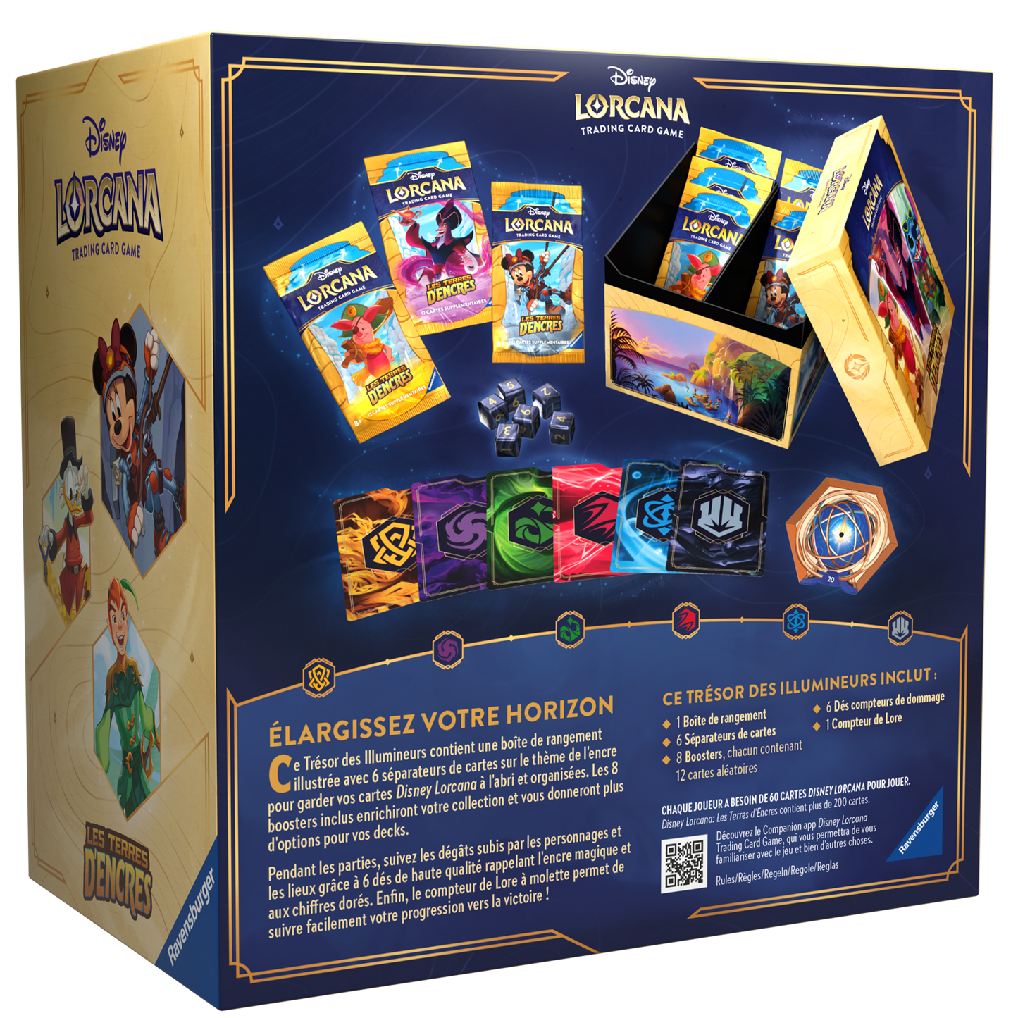 Disney Lorcana: El tesoro de los iluminadores Capítulo 3 - Las tierras de tinta - Francés