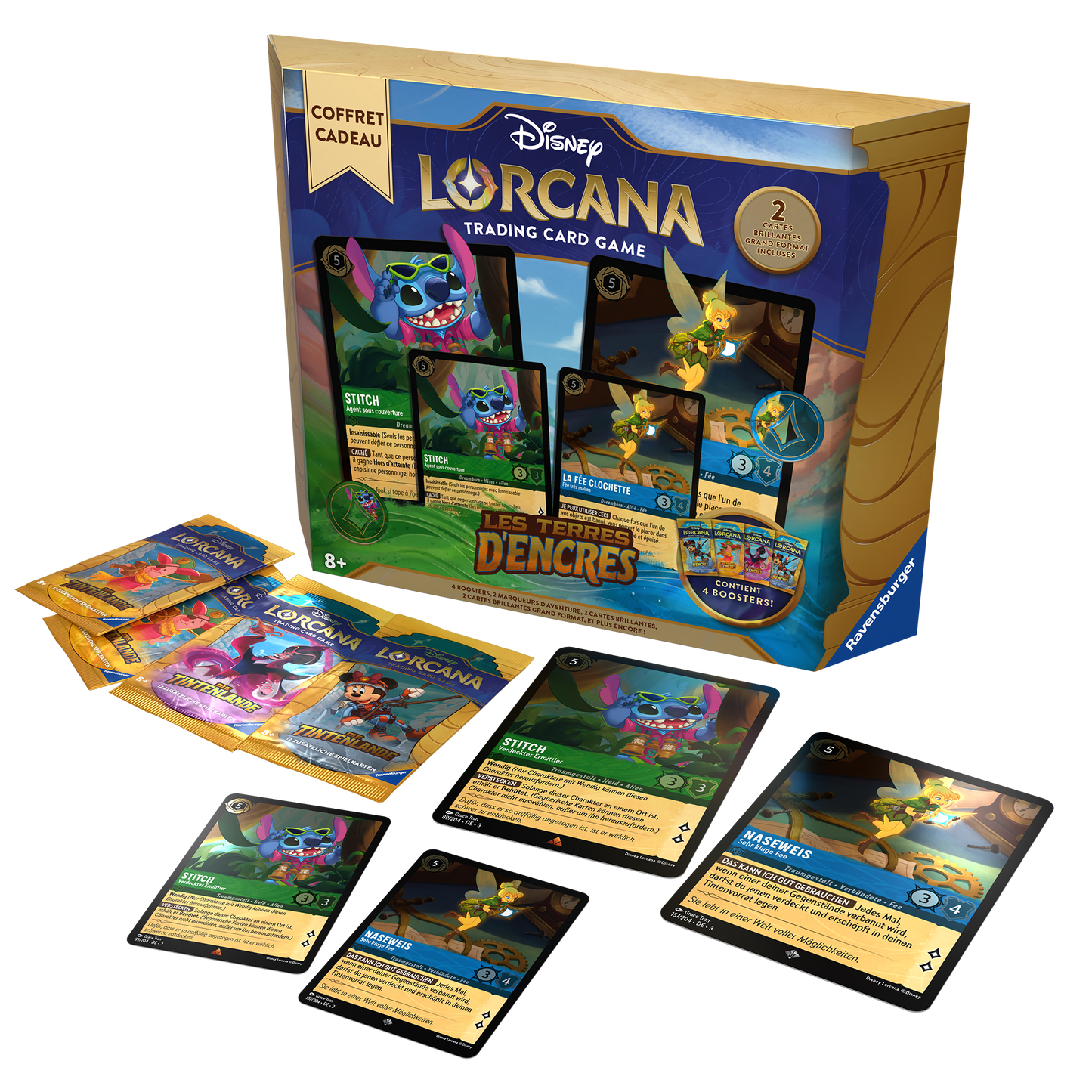 Disney Lorcana : Coffret cadeau Chapitre 3 - Les terres d'encres - Francais
