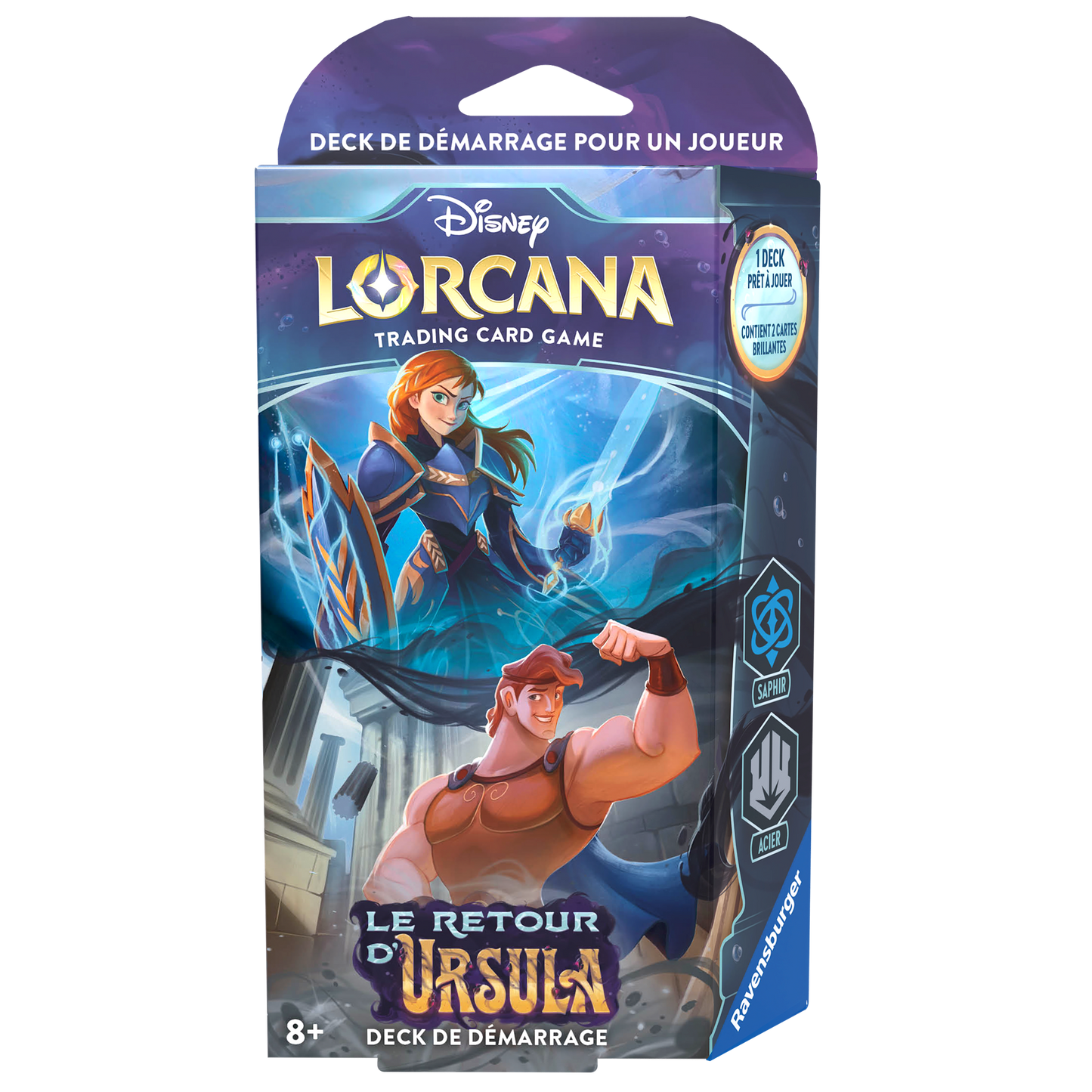 Lot des 2 decks Disney Lorcana TCG Chapitre 4 - Francais