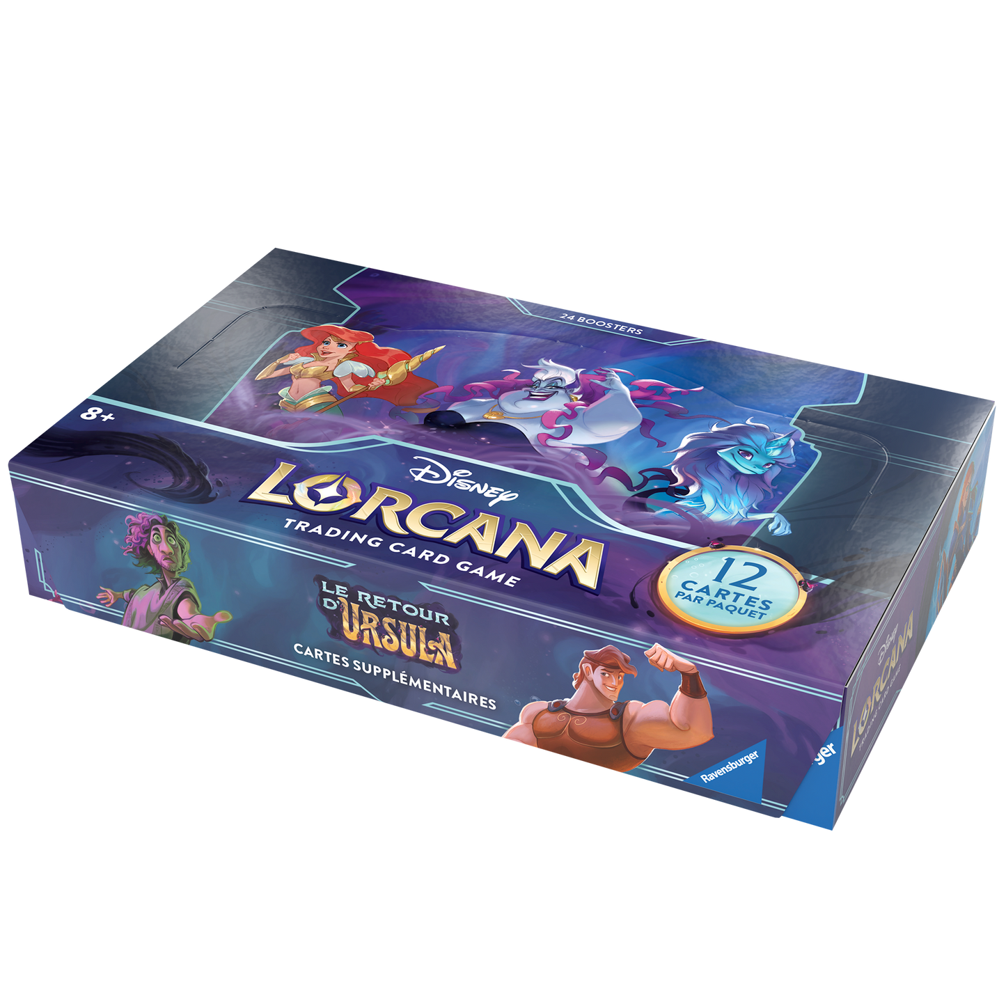 Disney Lorcana TCG : Boite de 24 boosters Chapitre 4 : Le retour d'Ursula - Francais