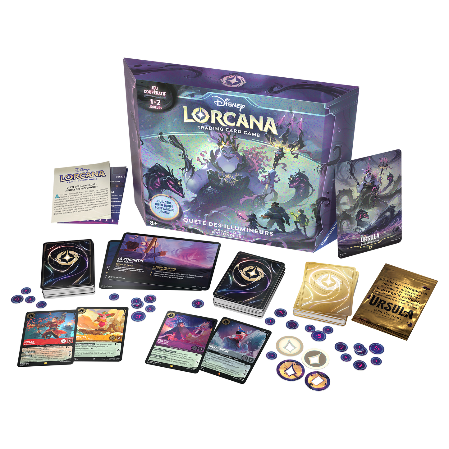 Disney Lorcana TCG : Coffret cadeau La Quête des Illuineurs - Chapitre 4 - FR