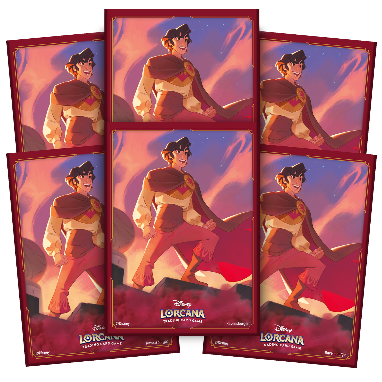 Disney Lorcana TCG : Sleeve Aladdin