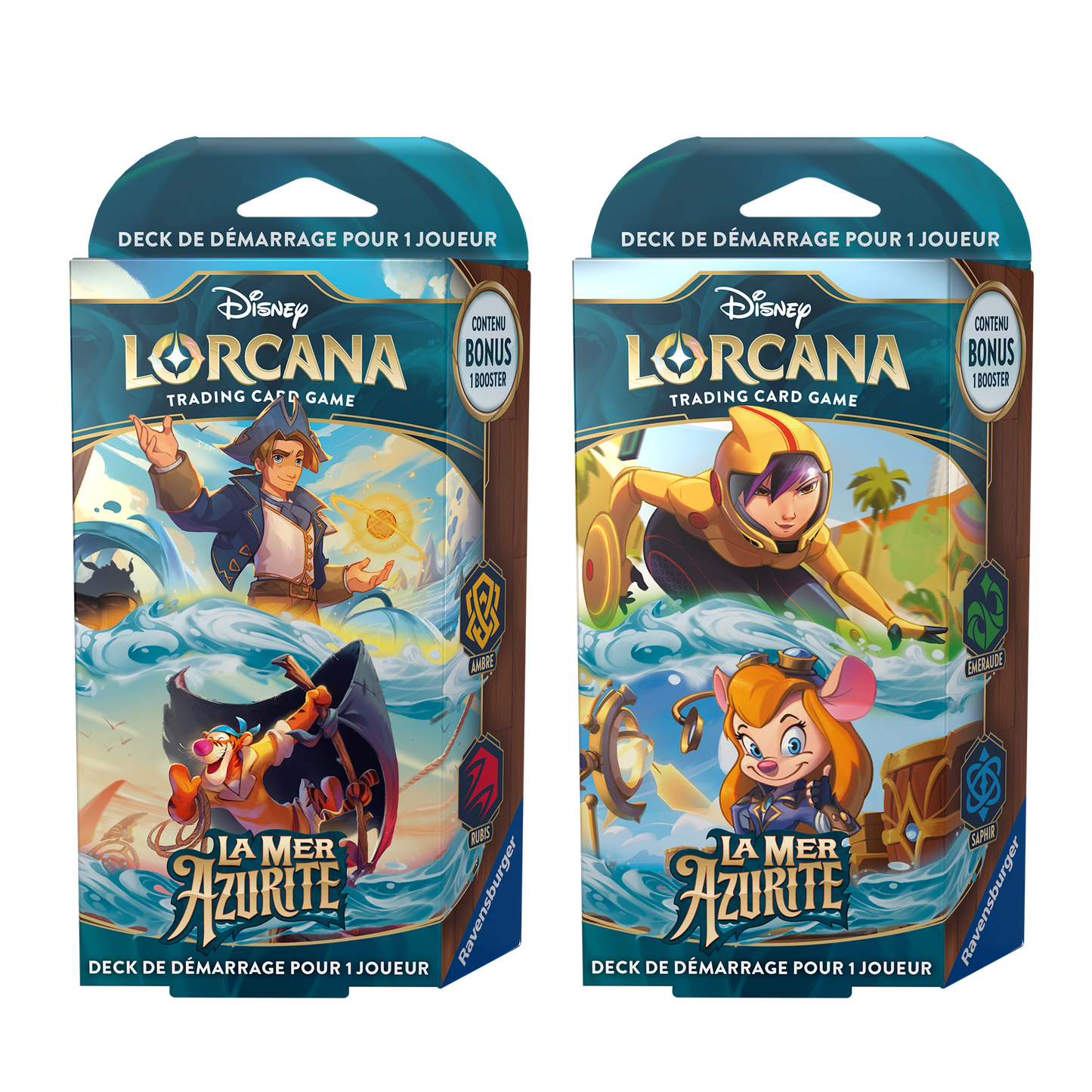Disney Lorcana Lot de 2 decks de Démarrage – Chapitre 6 – FR