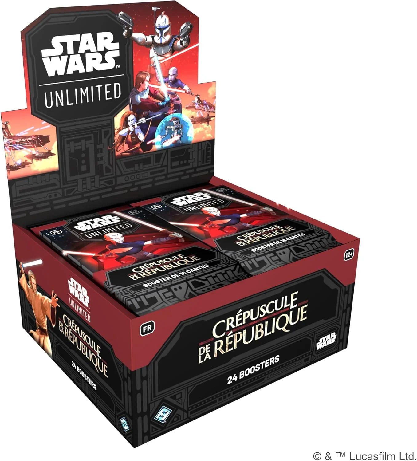 Star Wars Unlimited – Twilight of the Republic – Box of 24 boosters – Display – FR