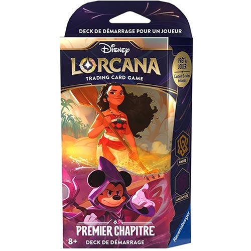 Disney Lorcana  TCG: Deck de démarrage Vaïna / Mickey - Français