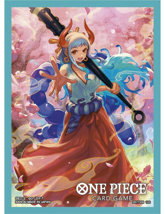 One Piece Card Game - 70 Protège-cartes taille Standard - Yamato