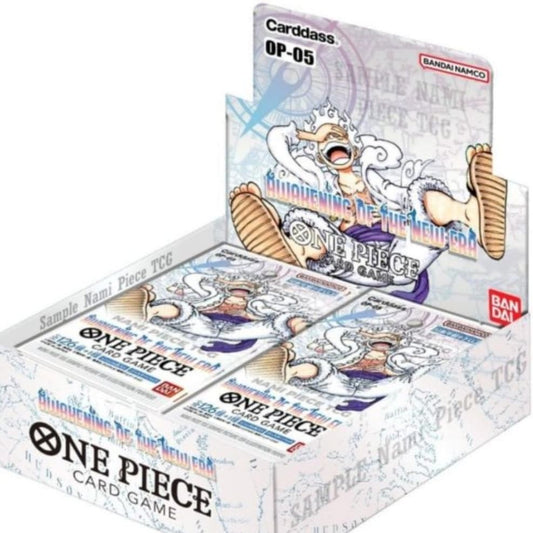 One Piece Card Game : Booster Display (24 packs) OP05 - Anglais