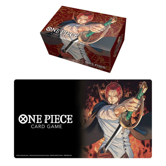 One Piece Card Game Playmate et Storage Box Set - Shanks