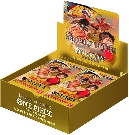 Boite de 24 boosters One Piece Card Game : Kingdoms of Intrigue - OP04 - Anglais- Precommande