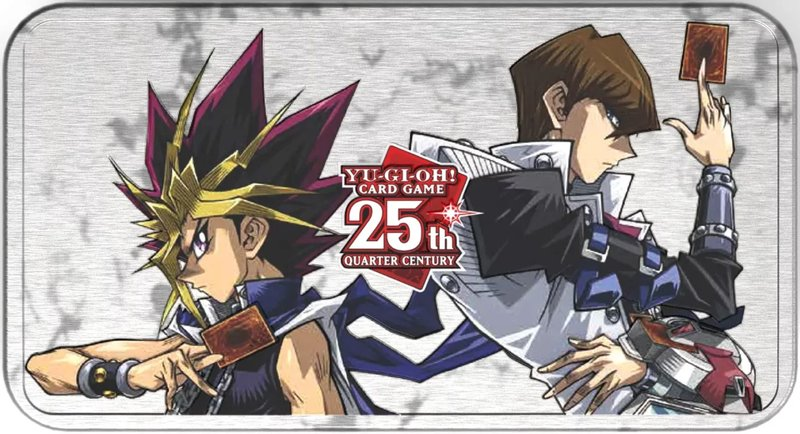 Boîte du 25e Anniversaire de Yu-Gi-Oh : Les Miroirs du Duel 2024, la nouvelle TinBox arrive !