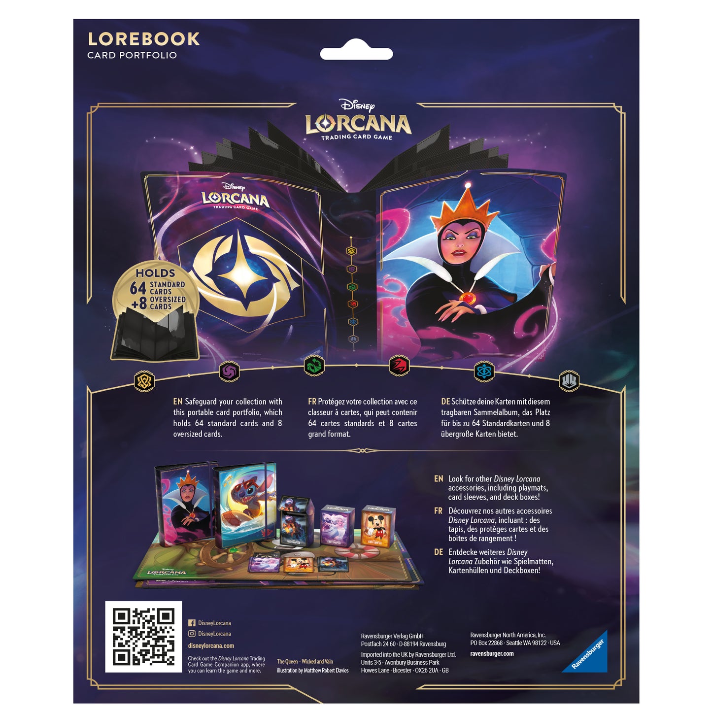 Disney Lorcana TCG: Portafolio La Reina