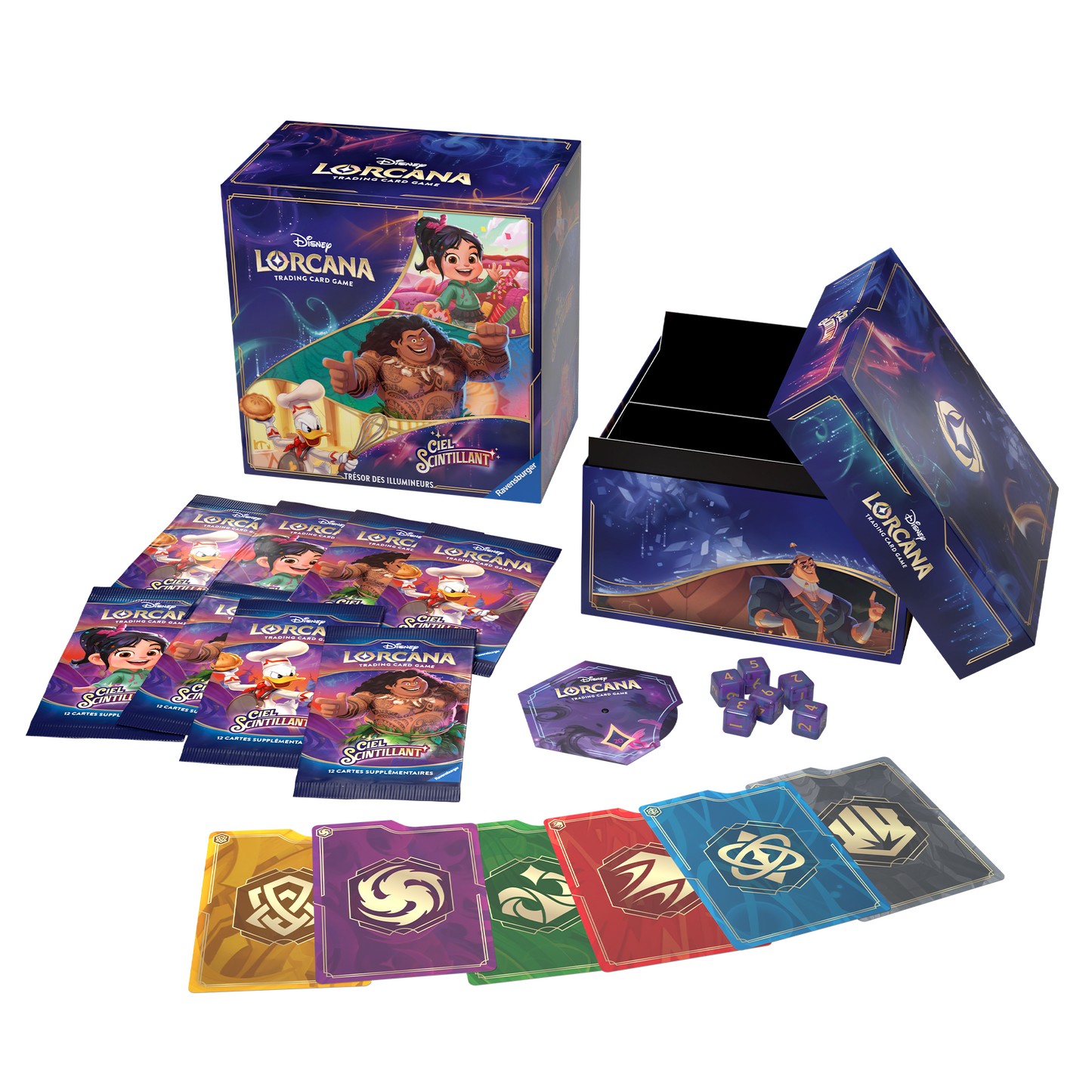 Caja de coleccionista de Lorcana - Paquete tesoro - Capítulo 5 - Francés