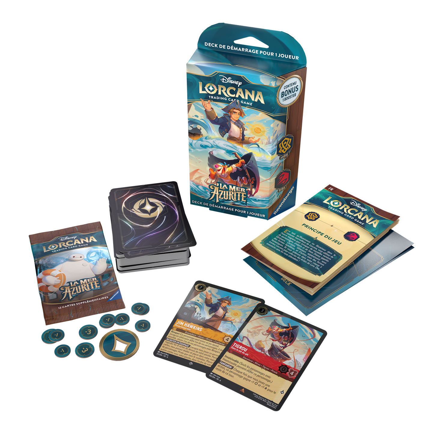 Disney Lorcana Lot de 2 decks de Démarrage – Chapitre 6 – FR