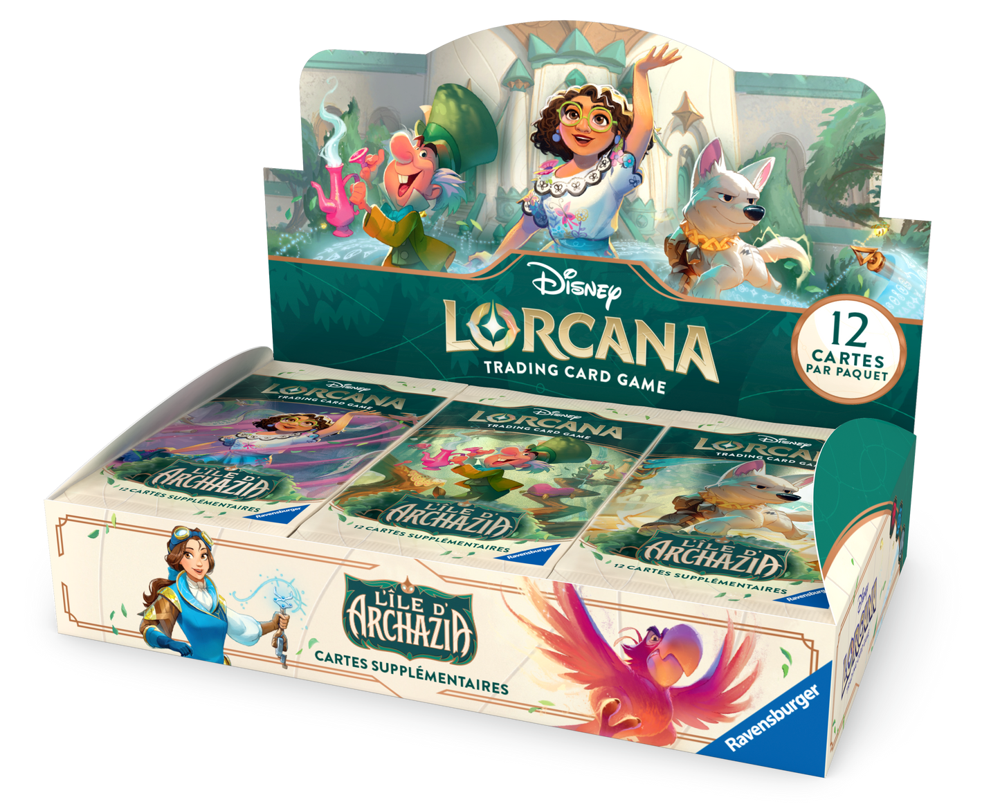 Disney  Lorcana : Display  Chapitre 7 – L’Île d’Archazia – Francais