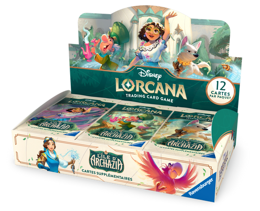 Disney  Lorcana : Display  Chapitre 7 – L’Île d’Archazia – Francais