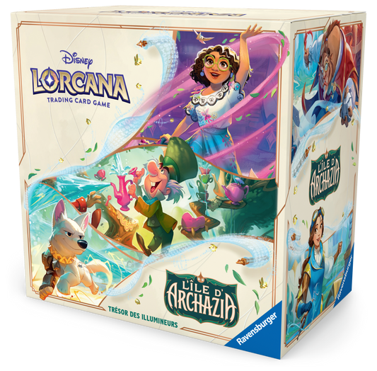 Disney Lorcana :  Trove Pack – Trésors des Illumineurs  – Chapitre 7 L’Île d’Archazia– Francais