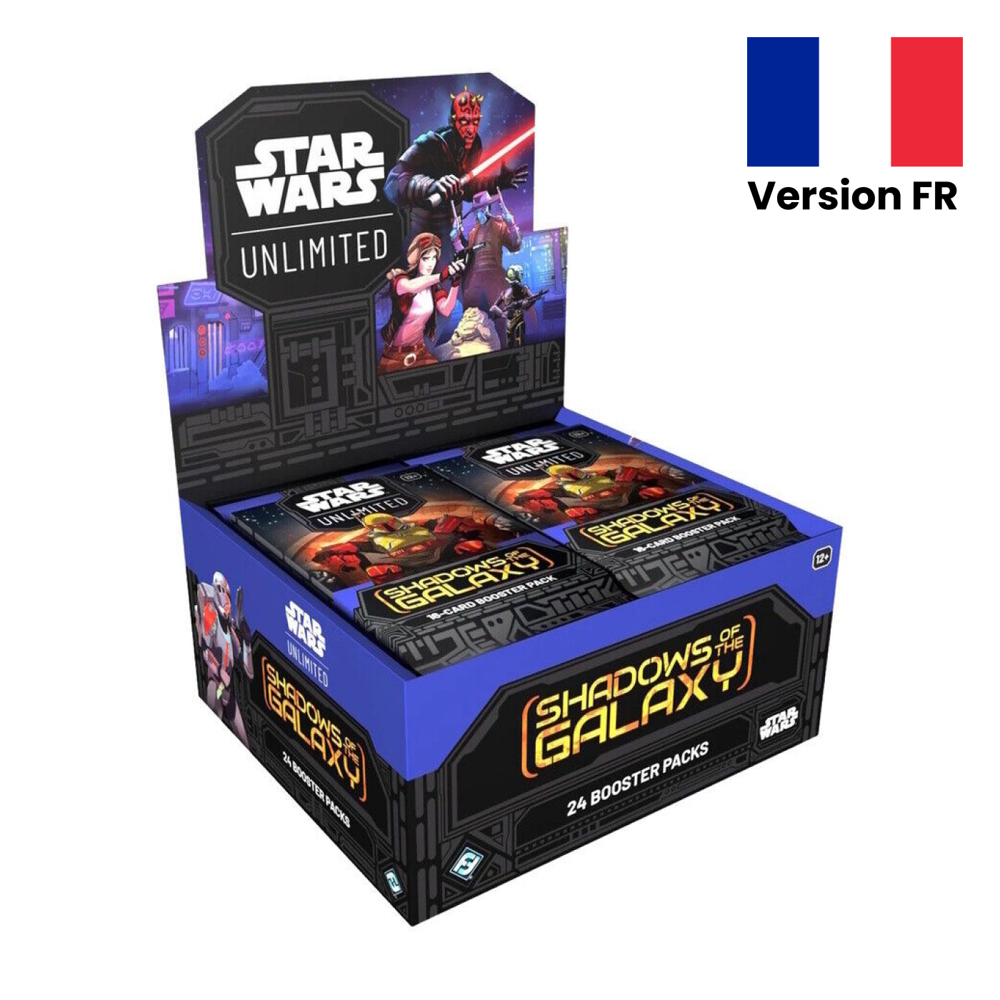 Star Wars Unlimited – Ombres de la Galaxie – Boite de 24 boosters – Display – FR