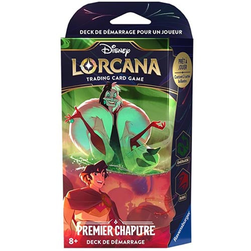 Disney Lorcana: Cruella / Aladdin Starter Deck - French