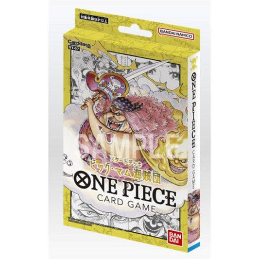 One Piece TCG -Big Mom Pirates- ST07 Starter Deck Display July restock 
